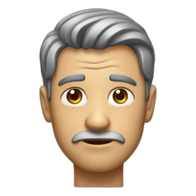 man frustrated from lack of sex sticker