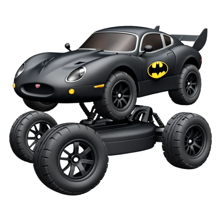 Traxxas Basher Batman’s 34 jaguar rc car  sticker
