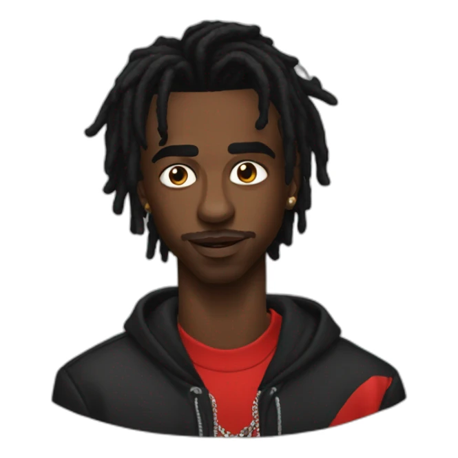 playboi carti whole lotta red sticker