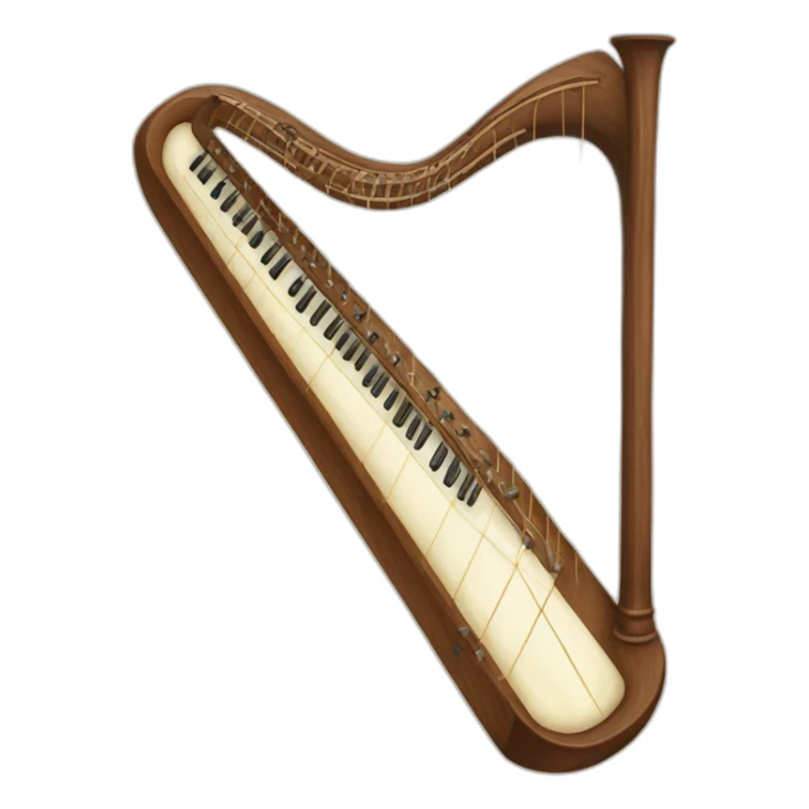Erlandskian Harpkalahik instrument sticker
