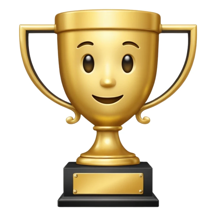 u took all the words off the bottom. y did u take Participation Trophy off the base sticker