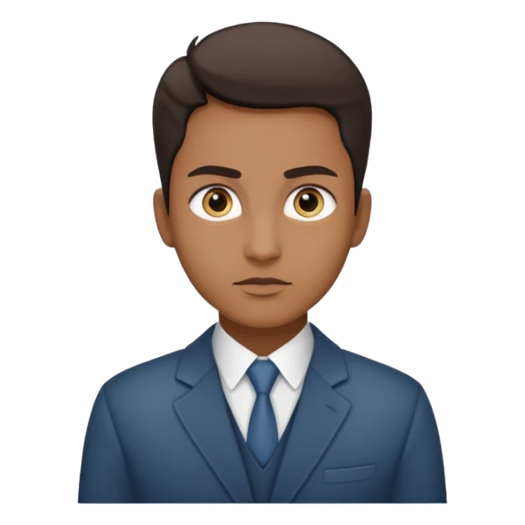 person standing confidently, eyes fixed on the horizon, representing ambition sticker