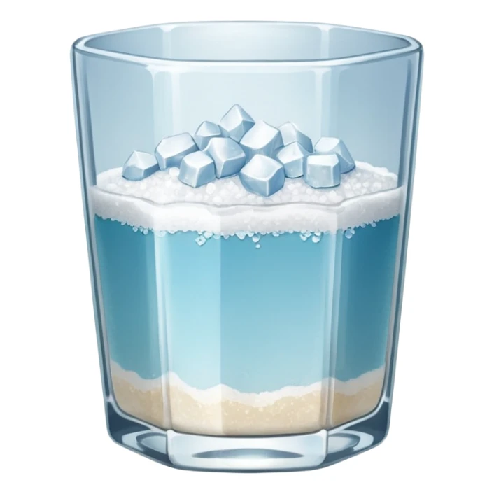 glass of salt emoji sticker