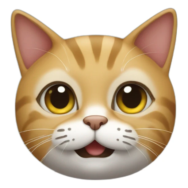 a photo of a cat student sticker