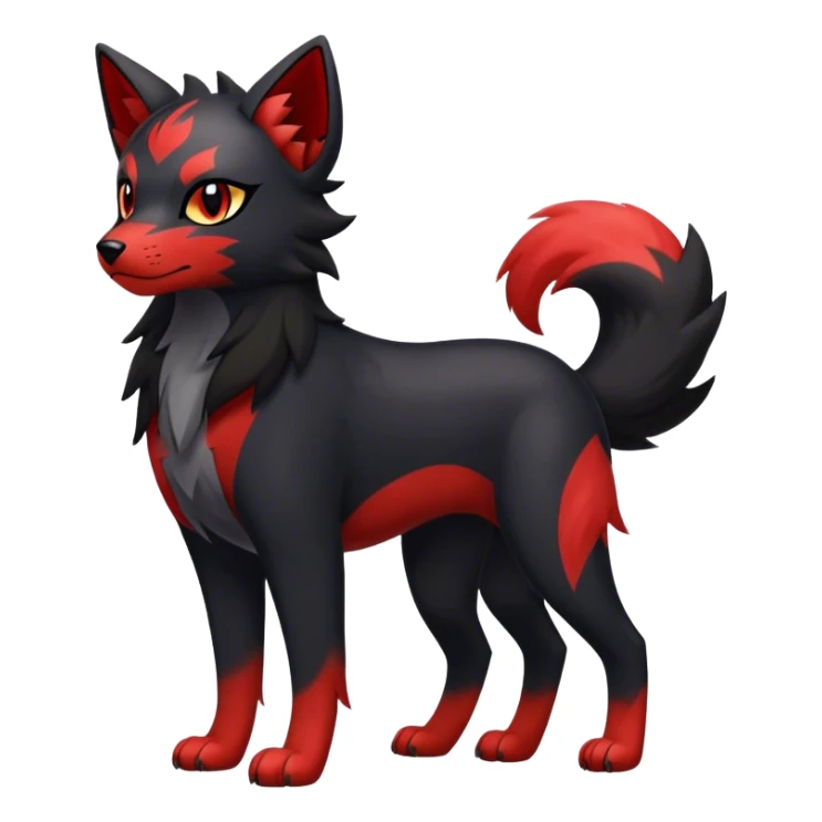Litten-Houndour-Zorua-hybrid full body sticker