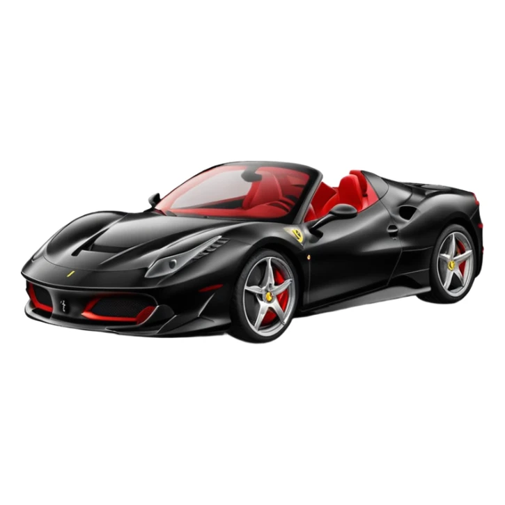 black farari car koli si change kar do sticker