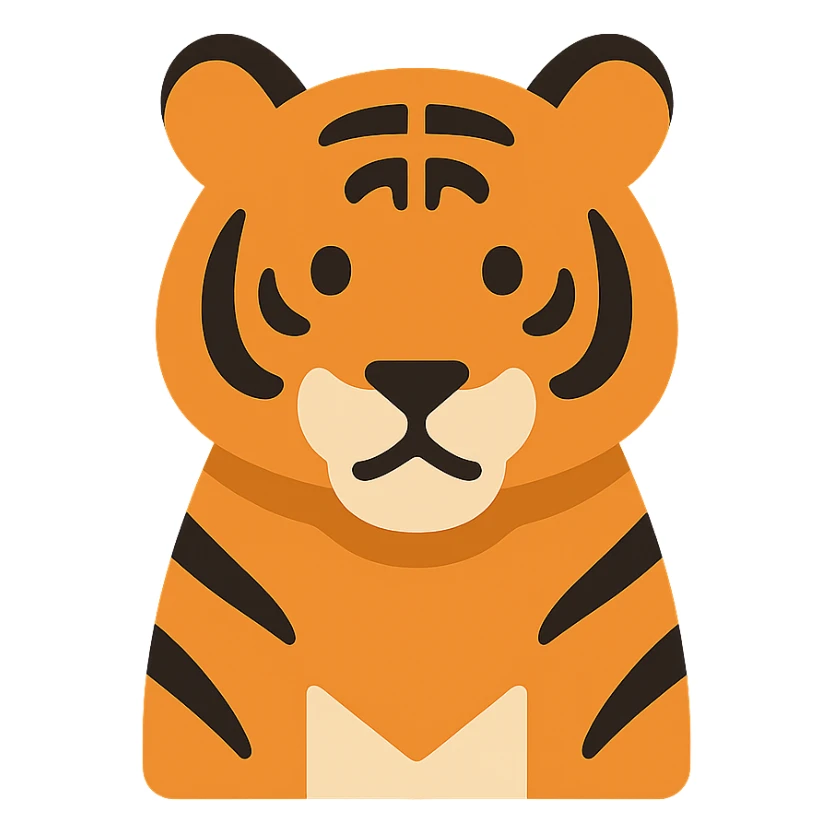 Tiger sticker