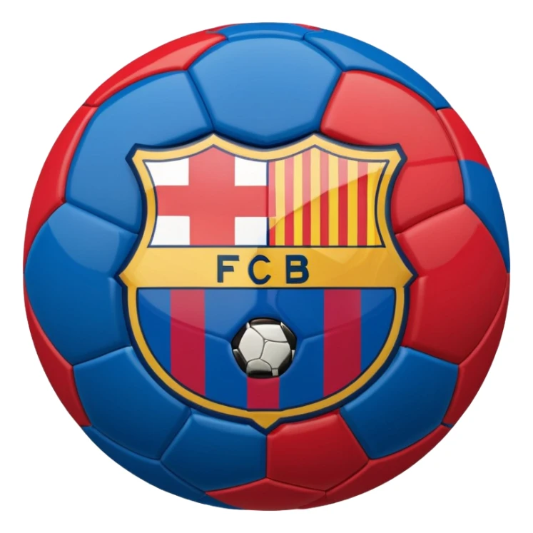 Barcelona football club logo  sticker