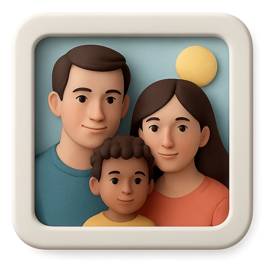 recreate this photo frame but add bit more details sticker