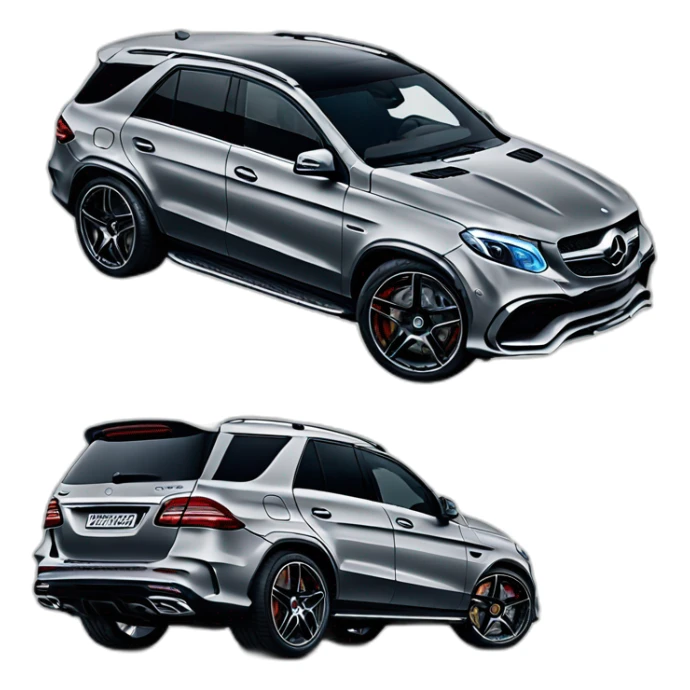 Mercedes GLE 63S AMG sticker