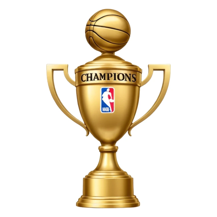 NBA championship Larry O’Brien trophy  sticker