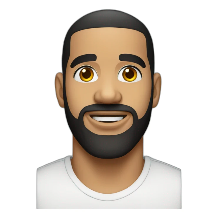 Realistic drake sticker