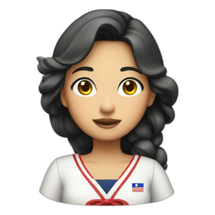 Philipino sailor girl sticker