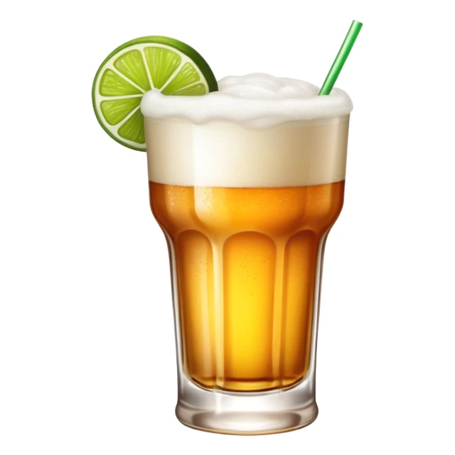 Tequila and beer Mexican cocktail sticker
