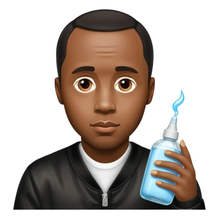 make me p diddy with baby oil sticker