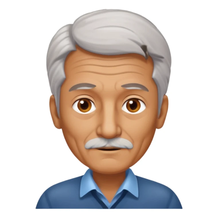 old man corporate, ux designer around 50 years sticker