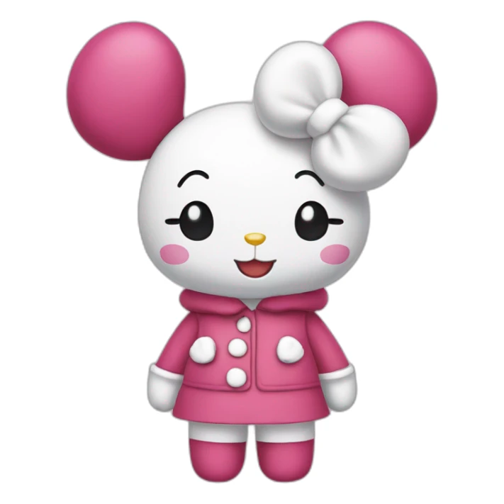 my melody en persona pelirroja sticker