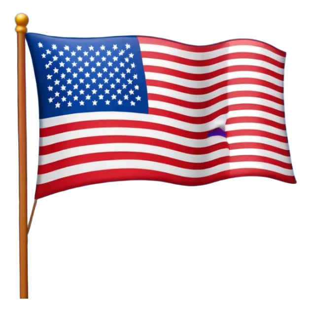 Pledge of allegiance flag sticker