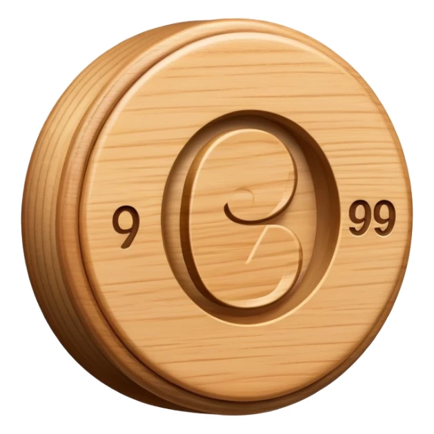 Yoyo with a 99 on it sticker
