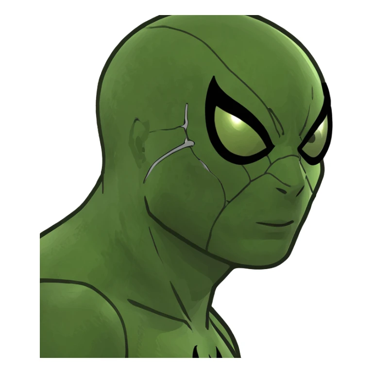 All emojis recreated as Spider-Man  sticker