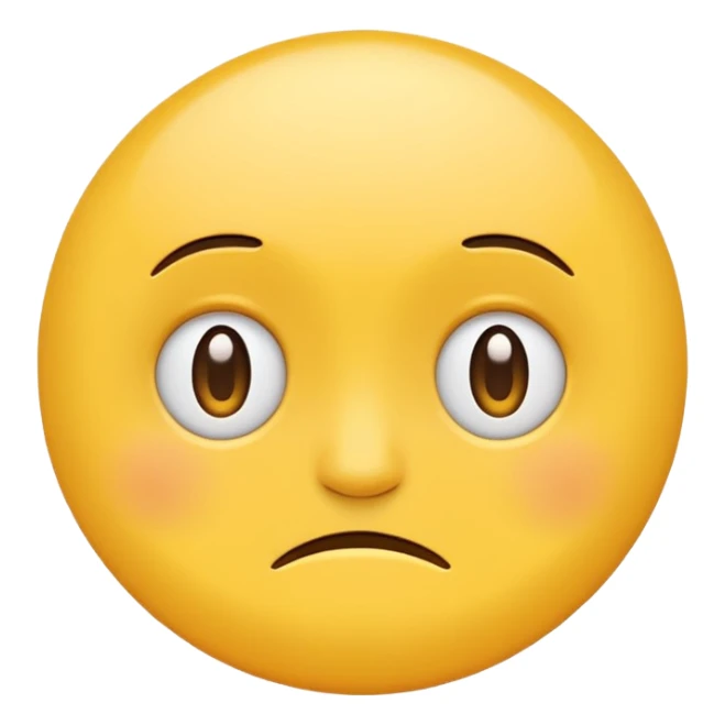 make a classic yellow circle emoji based on this phrase "I have felt anxious about my futere since the start of the year" sticker
