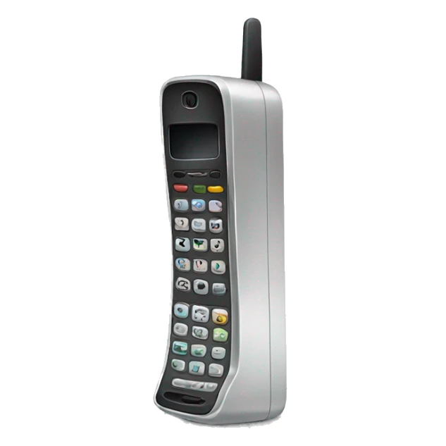 minimalist cellphone still life sticker