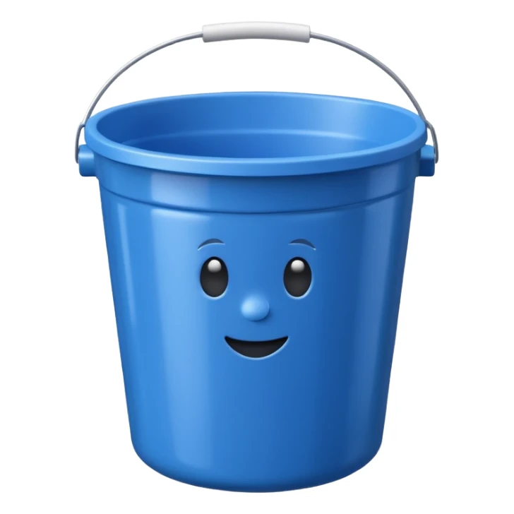 color bucket sticker