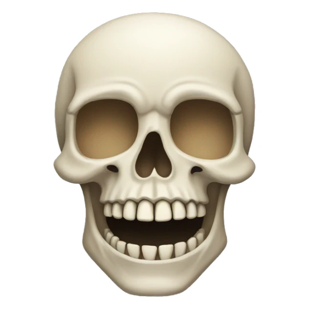 Skull sticker
