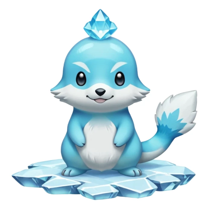 Amaura-Auroras-Pokémon (full body) sticker