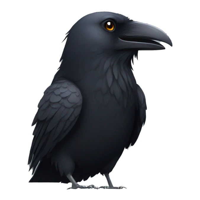 Crow sticker