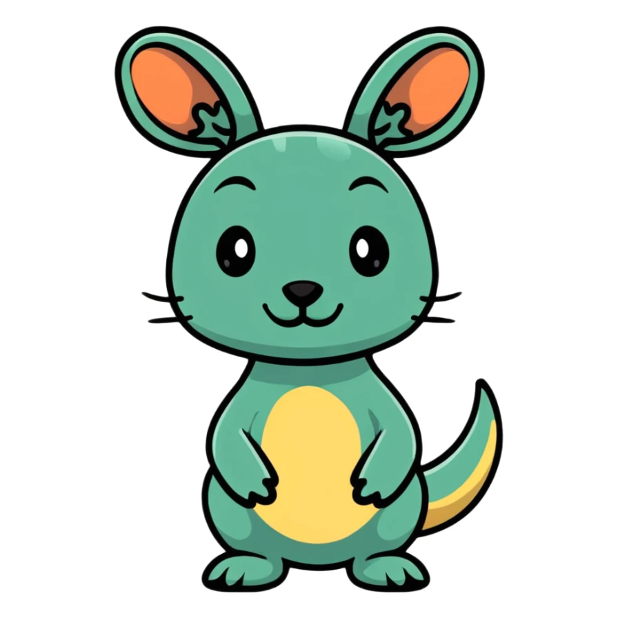 Kanga from Winnie the Pooh sticker