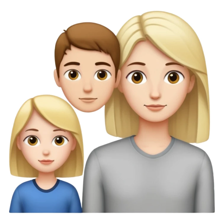 Super tall girl with short guy sticker