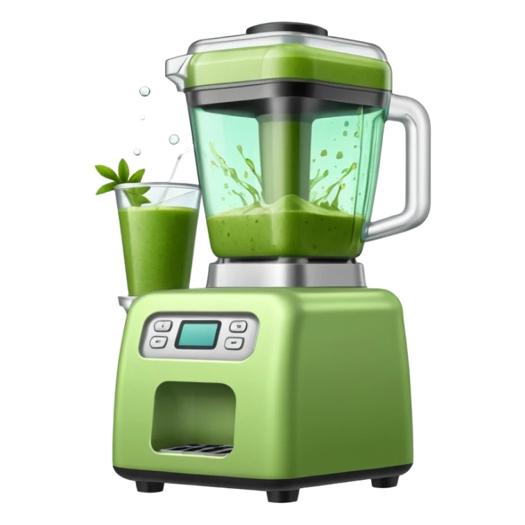A SMOOTHIE MACHINE WITHOUT THE LID ON, THE SMOOTHIE SPLASHES OUT AND MAKES A MESS sticker