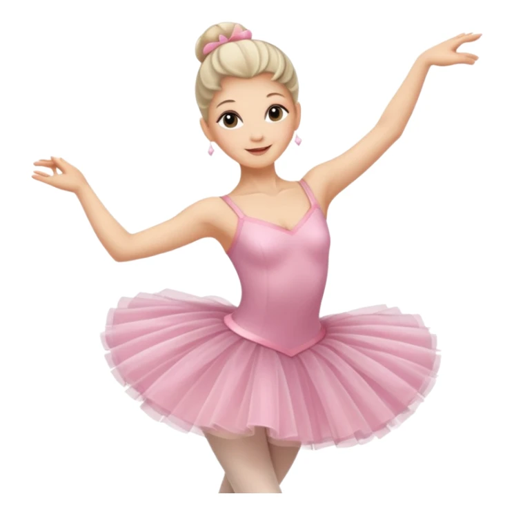 Ballerina above 40 years woman sticker