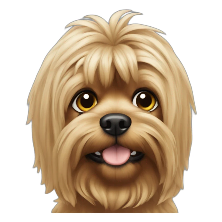 Dog Yorkshire Batman orelha em pé sticker