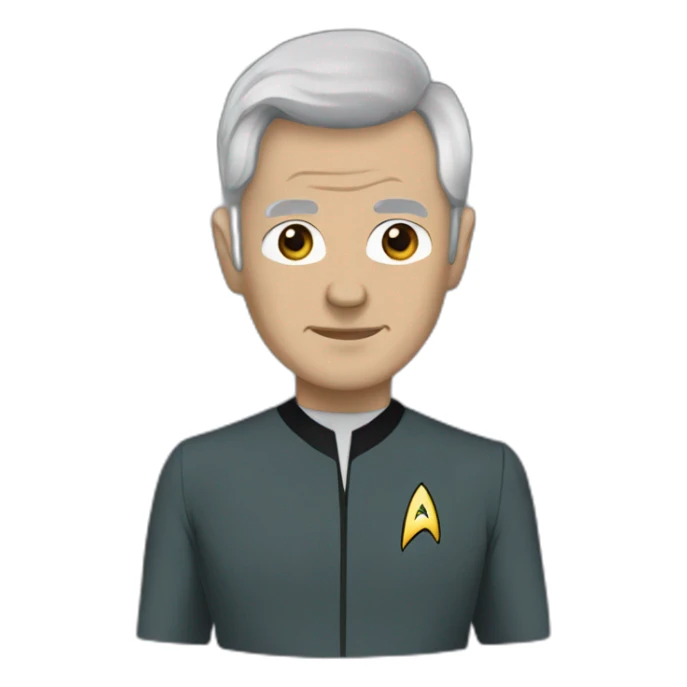 EMH Doctor Star Trek sticker