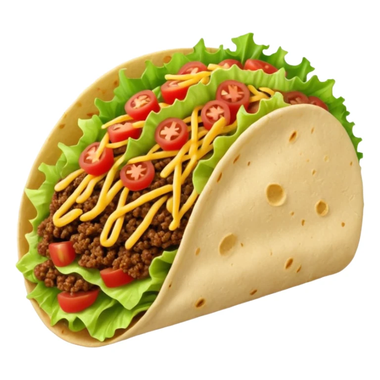 Taco sticker