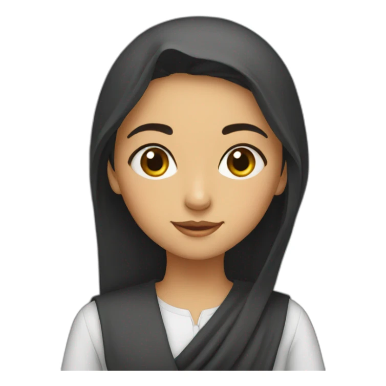 Iranian girl sticker