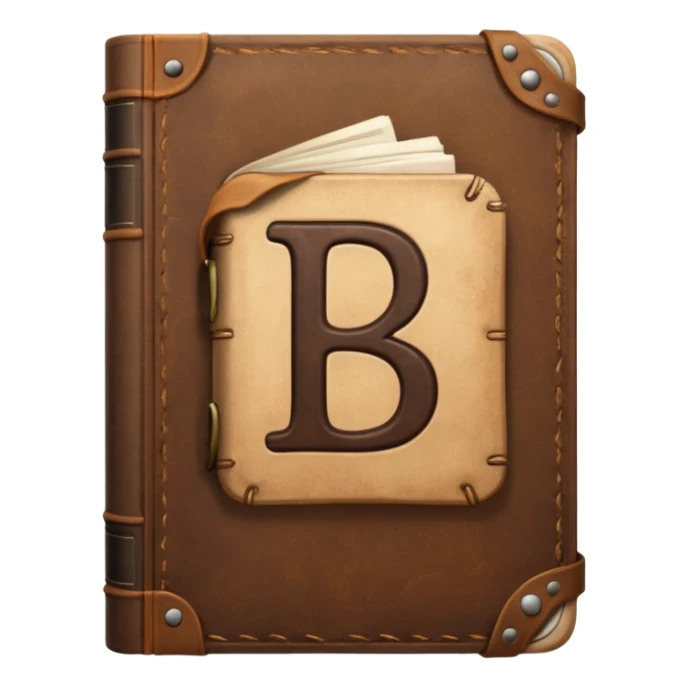 a book with label "B1" on its cover sticker