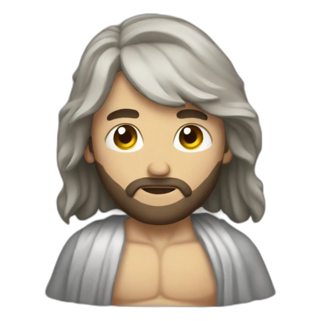 Wrestling jesus christ sticker