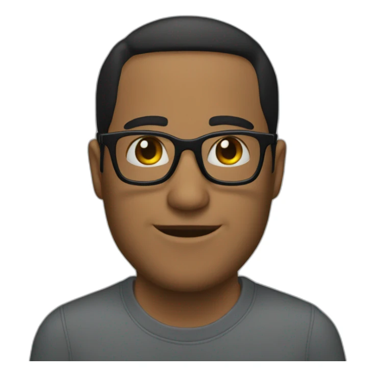 Anthony Martinez con gafas sticker