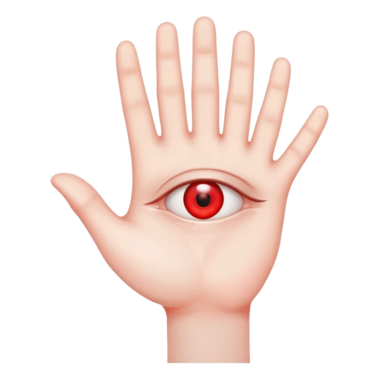 avek un enorme join a la main et des yeux rouge sticker