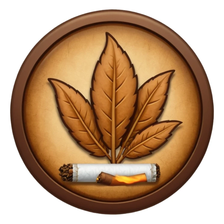  Badge of tobacco sticker
