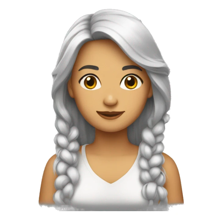 Una tualla femenina sticker