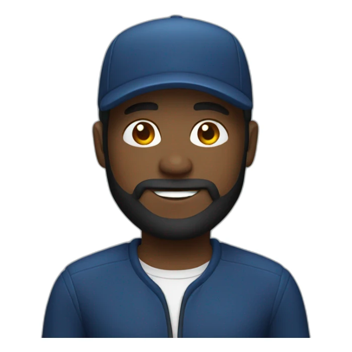 Product owner dark blue outfit sticker