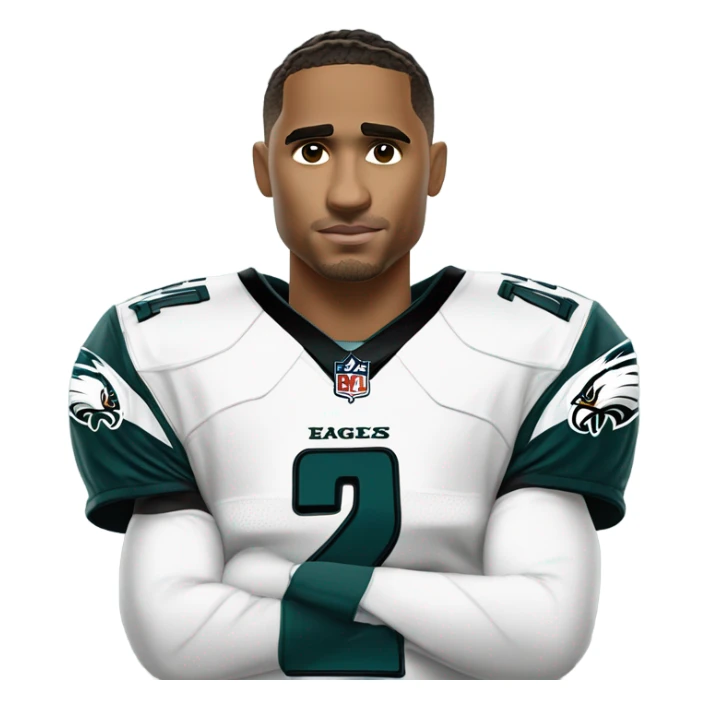 Philadelphia Eagles Jalen hurts sticker