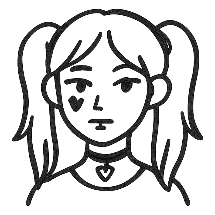 E-Girl sticker