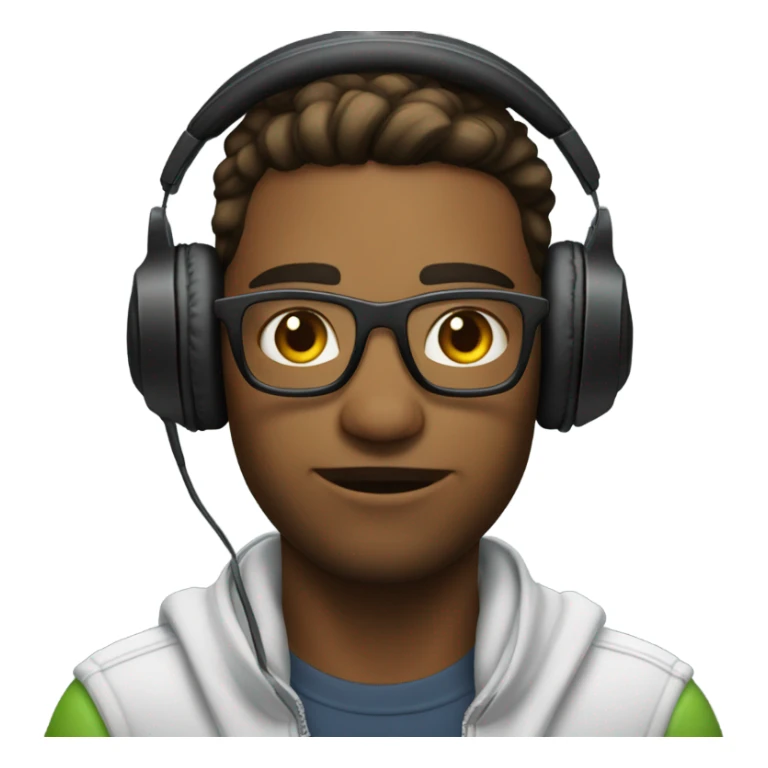 gamer with text above saying GG sticker