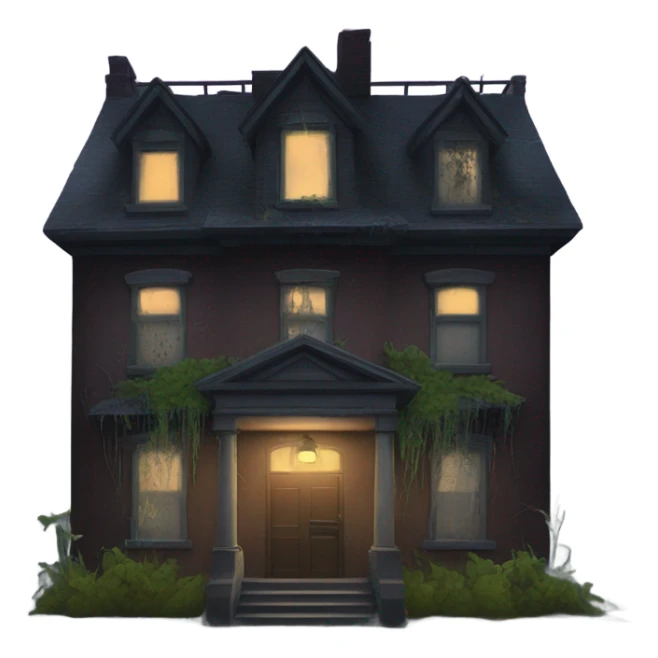 Exterior of Creepy Hotel sticker