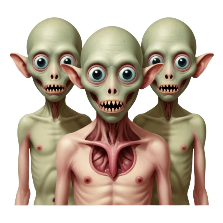 cinematic -  69 hieronymus bosch phantasmagorical mutated beings - human hybrids sticker